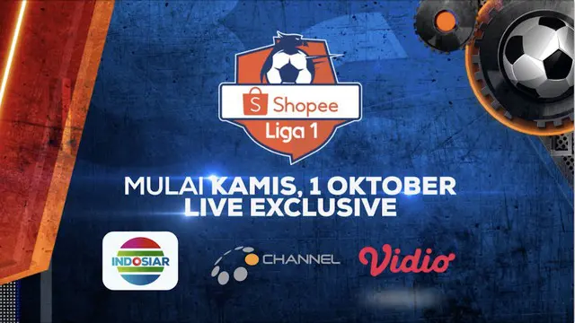 Berita video 27 hari lagi jangan lewatkan Shopee Liga 1 2020 dimulai kembali, jangan lewatkan hanya di Indosiar, O Channel, dan Vidio.