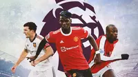 Premier League - Harry Maguire, Paul Pogba, William Gallas (Bola.com/Adreanus Titus)