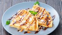 Ilustrasi Crepes Pisang Keju Coklat Credit: pexels.com/pixabay