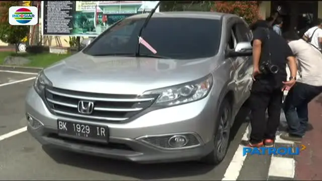 Polisi Tangkap 2 Penembak Mobil di Medan 
