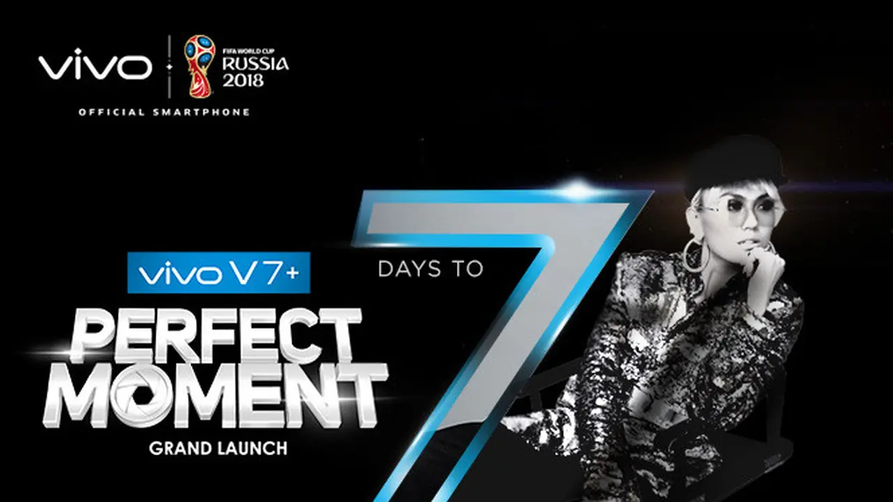 Grand Launching Vivo V7+