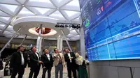 Pencatatan perdana saham PT Hassana Boga Sejahtera Tbk, Senin, 6 Februari 2023. (Foto: BEI)