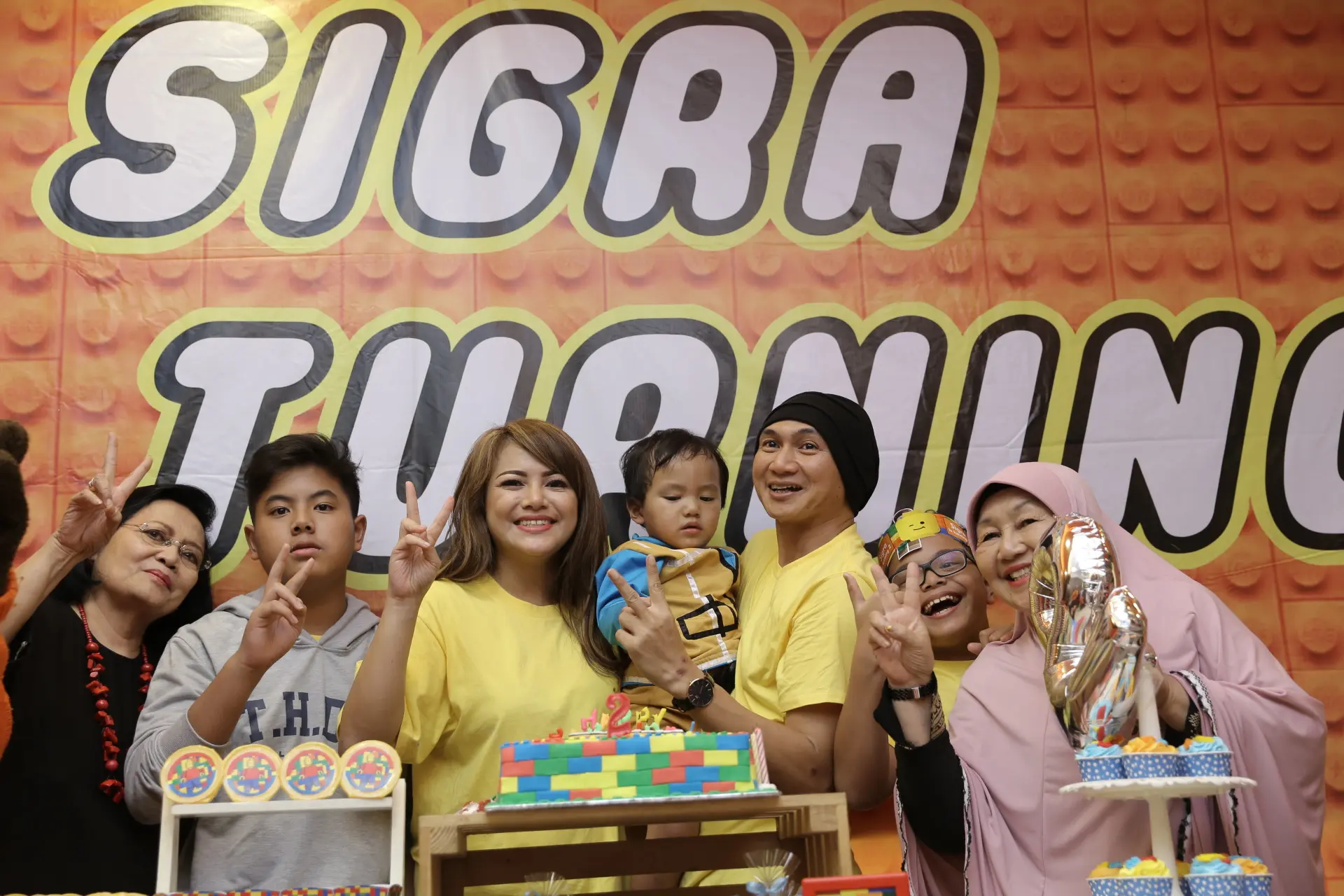 `Ultah Sigra Umar Narada (Anak Anji) (Galih W. Satria/bintang.com)