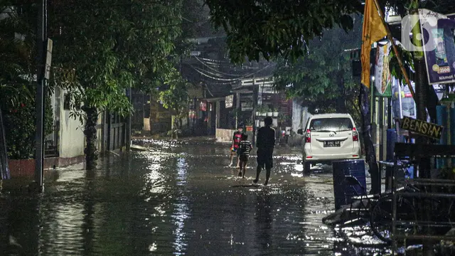 Permukiman Mampang Prapatan Tergenang Banjir
