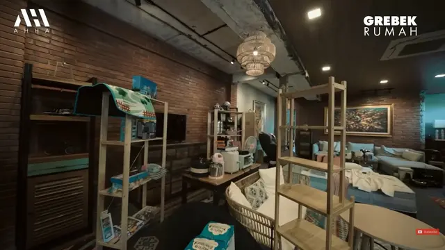 Kantor Baim Wong (Foto: YouTube/Atta Halilintar)