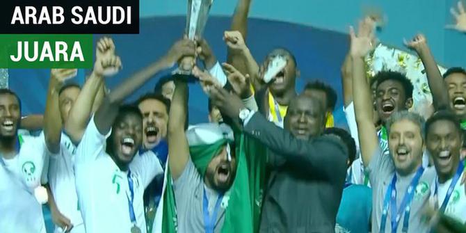 VIDEO: Taklukkan Korsel, Arab Saudi Juara Piala AFC-U19