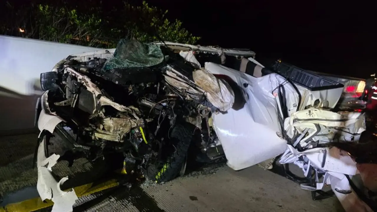 Kondisi mobil anggota DPR Aceh Tgk Anwar Ramli