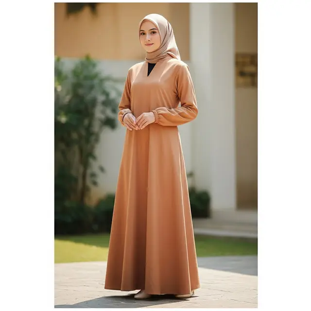 10 Model Gamis untuk Pengajian Maulid Nabi 2025, Tampil Anggun dan Syar'i