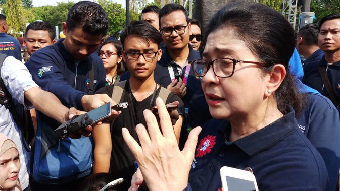 Menkes Nila berterimakasih atas Car Free Day (CFD) yang rutin dilaksanakan, khususnya di Jakarta, untuk menunjang gaya hidup sehat.