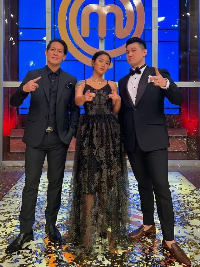 Chef Juna, Chef Renatta dan Chef Arnold. (Foto: Dok. Instagram @renattamoeloek)