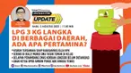 Sejumlah daerah mengalami kelangkaan LPG 3 Kilogram (kg). Fenomena ini cukup aneh karena kuota LPG subsidi masih banyak dan PT Pertamina (Persero) sebagai pemasok LPG memastikan bahwa stok masih berlimpah. LPG 3 kg langka terjadi di beberapa daerah s...
