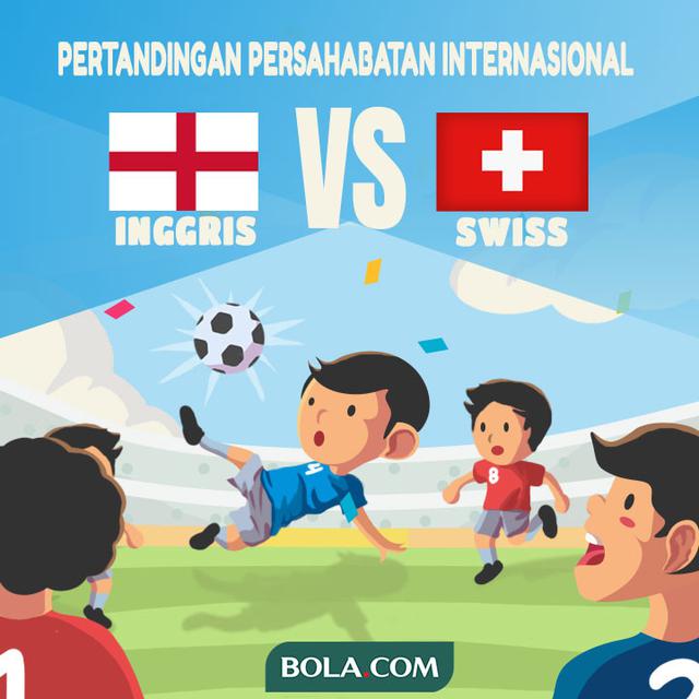Persahabatan Internasional - Inggris Vs Swiss