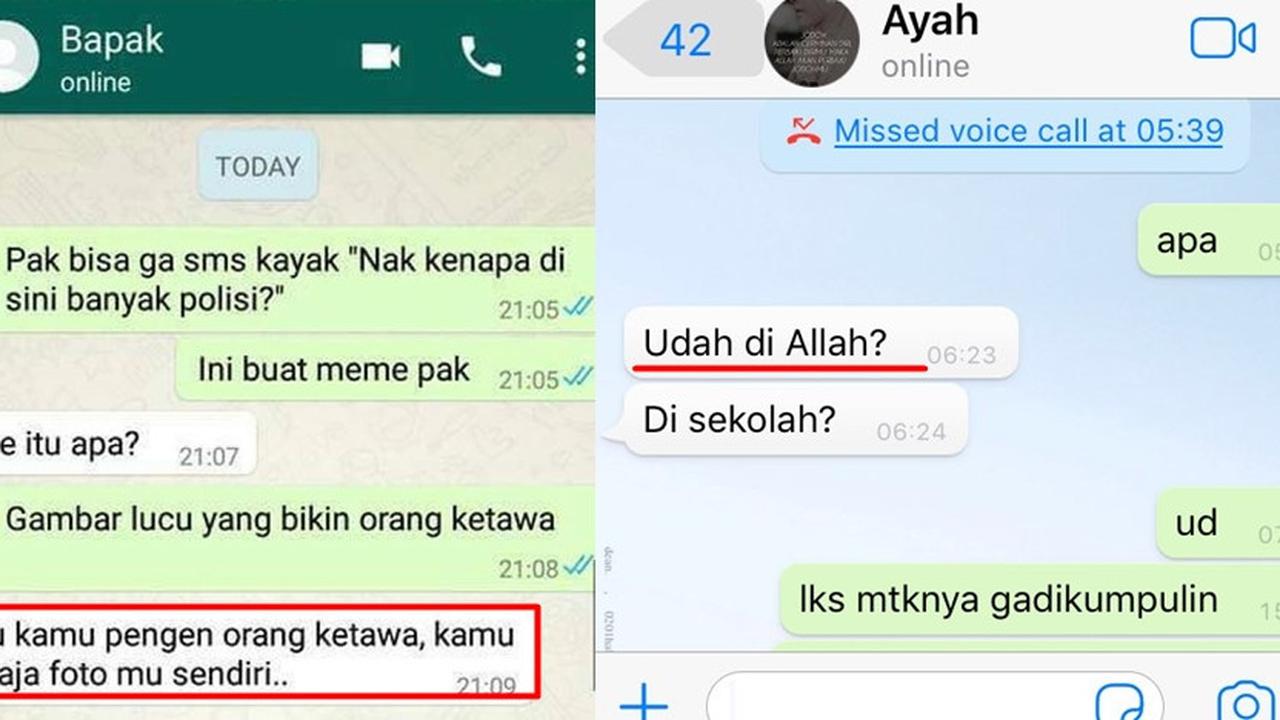 obrolan ayah anak (foto: brilio)