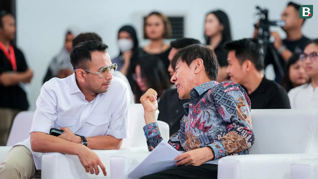 Raffi Ahmad dan Shin Tae-yong
