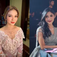 Intip potret glamor Selvi Ananda dan Erina Gudono dalam balutan gaun semi transparan (@arikcahyadewi @erinagudono)