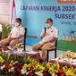 Direktur Jenderal Minyak dan Gas Bumi Tutuka Ariadji dalam jumpa pers virtual, Senin (18/1).