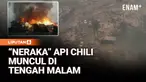 Kebakaran hutan besar melanda wilayah tengah dan selatan Chile pada Minggu, menewaskan sedikitnya 15 orang serta menghanguskan ribuan hektare hutan dan ratusan rumah warga.