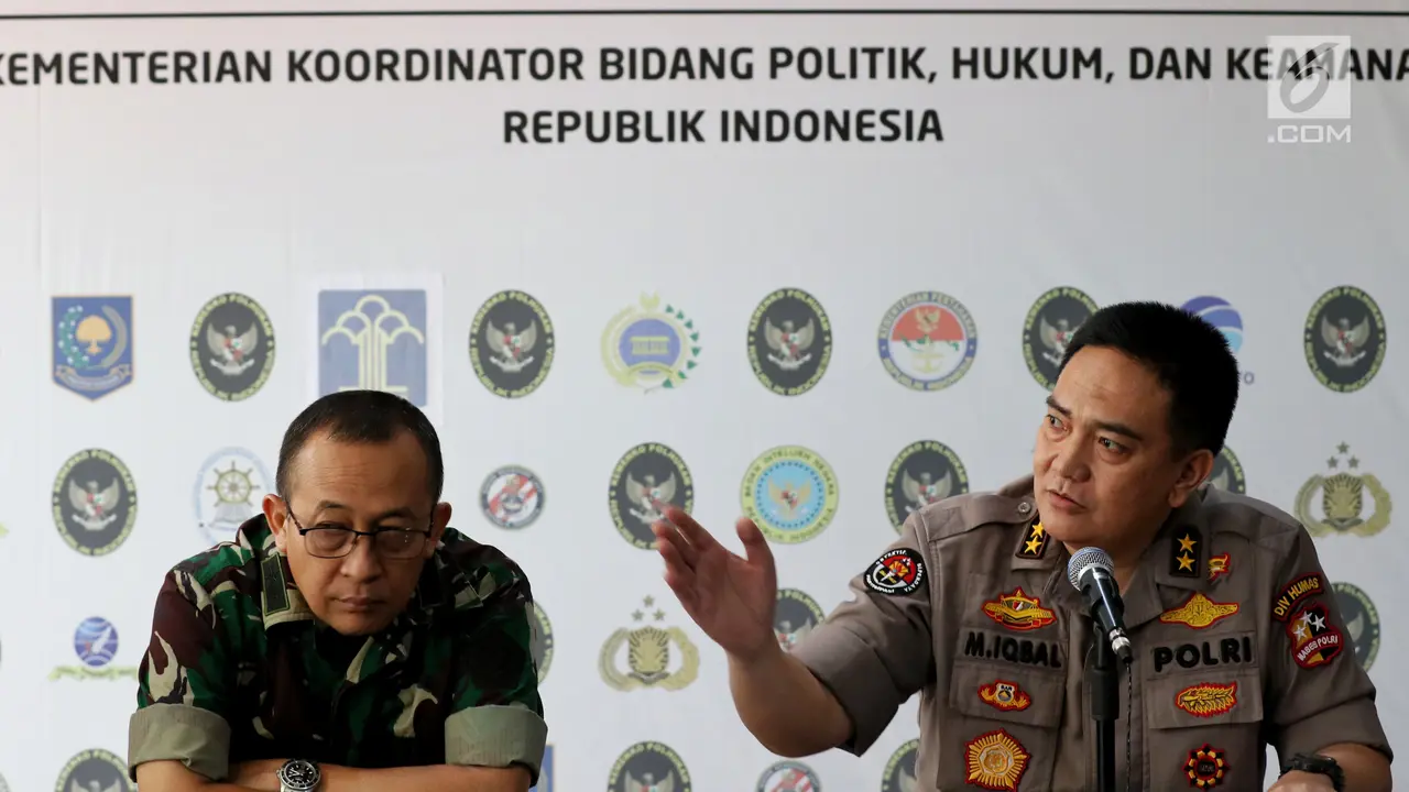 TNI dan Polri Jelaskan Perkembangan Kerusuhan 21-22 Mei