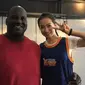 Victoria Song dan Shaquille O'Neal