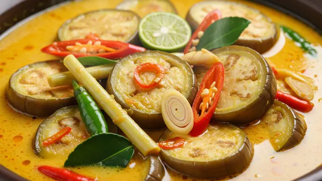 Tumis Terong Bulat Pedas