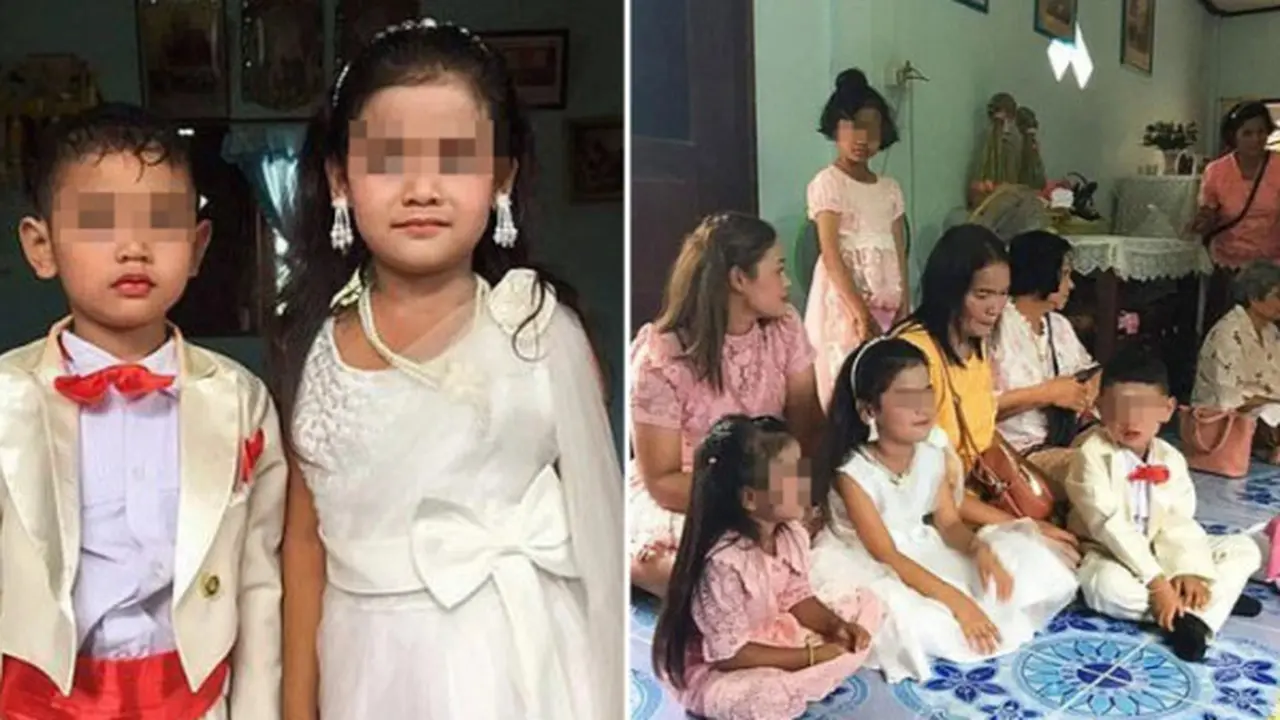 Bocah 5 Tahun Dinikahkan Usai Orang Tua Percaya Anaknya Berjodoh di Masa Lalu