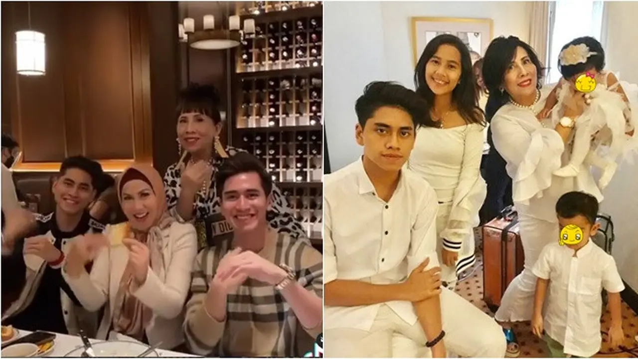 6 Potret Ni Made Ayu Nenek Verrell Bramasta Bareng Cucu-Cucunya, Curi Perhatian