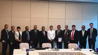 Menko Darmin Nasution dan Menkominfo Rudiantara temui Pendiri Alibaba Group, Jack Ma di Beijing