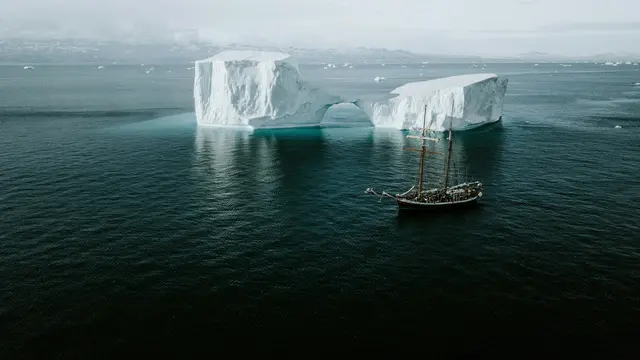 Ilustrasi Laut Arktik (Unsplash)