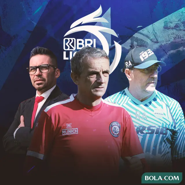 Liga 1 - Pelatih asing terpental di BRI Liga 1 musim ini