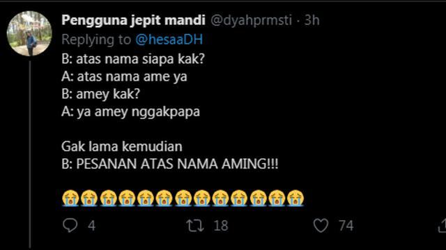 Kocak, 7 Curhat Netizen Saat Salah Dipanggil Nama