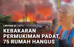 75 Rumah di Tenggarong Ludes Dilalap Api