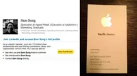 Ternyata `Sam Sung` Pernah Bekerja Untuk Apple!