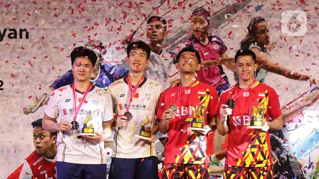 Fajar/Rian Juara Ganda Putra Indonesia Masters 2022