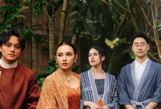 Hari Lebaran tak harus kenakan modest wear, seperti Kaftan dan Gamis. Mahalini Raharja hingga Maudy Ayunda kenakan siluet kebaya dan kimono sebagai busana Lebaran. Intip potret selengkapnya [@mahaliniraharja @maudyayunda]