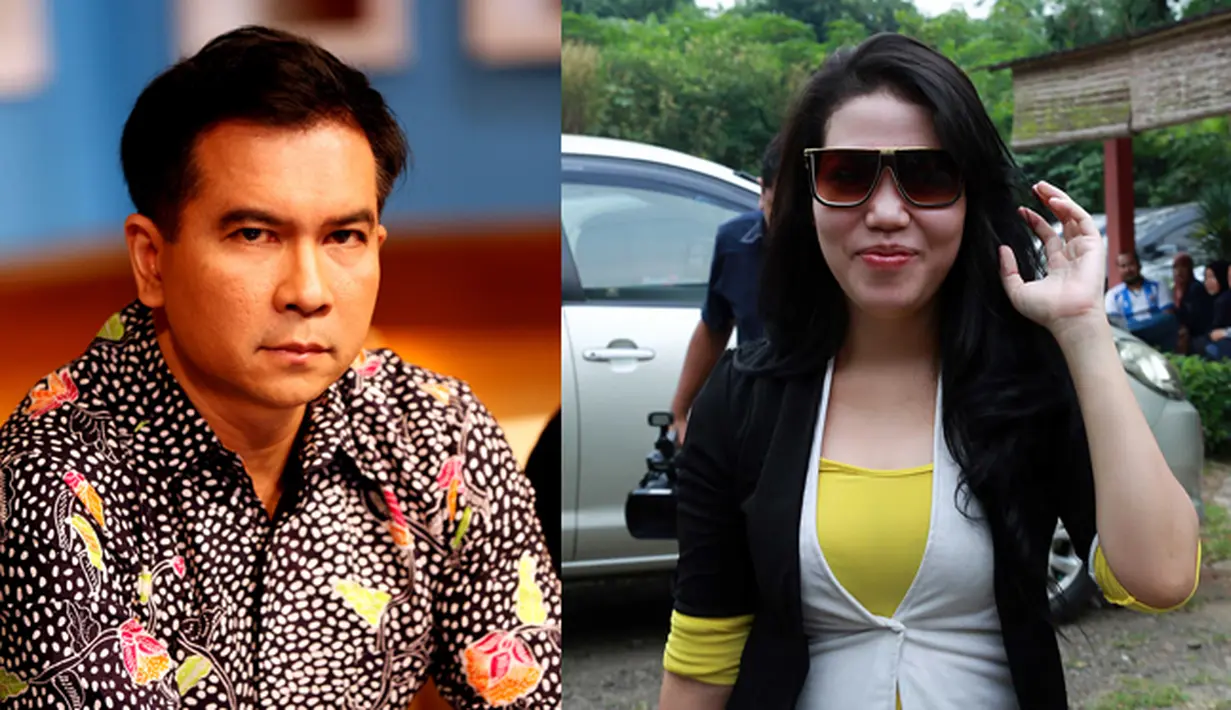 Krisna Mukti dan Devi Nurmayanti. Menikah pada 23 Juni 2014, diputuskan bercerai pada 11 Agustus 2015. (Wimbarsana-Deki Prayoga/Bintang.com)