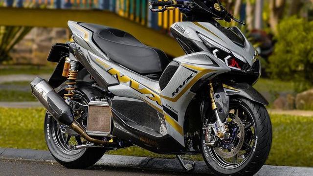 9 Potret Modifikasi Yamaha Aerox 150cc, Motor Semok buat Ngabers!