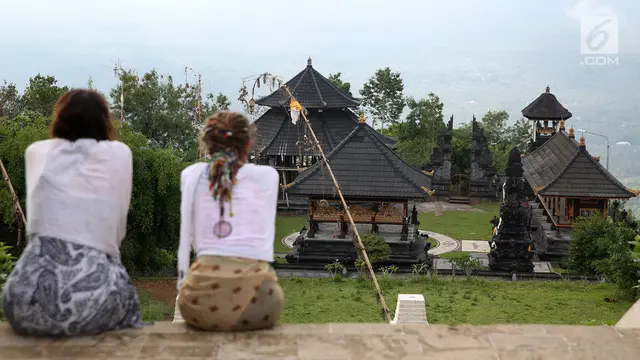 Dampak Gunung Agung, Pura Lempuyang Sepi Pengunjung