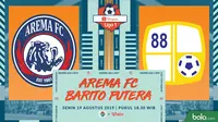 Shopee Liga 1 - Arema FC Vs Barito Putera (Bola.com/Adreanus Titus)