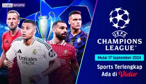 Liga Champions 2024/25 di Vidio. (sumber: dok. vidio.com)