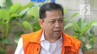 Terdakwa kasus korupsi proyek e-KTP Setya Novanto akan menjalani pemeriksaan lanjutan di gedung KPK, Jakarta, senin (26/03). Setnov dimintai keterangan untuk tersangka Made Oka Masagung dan keponakannya Irvanto Hendra Pambudi. (Merdeka.com/Dwi Narwoko)