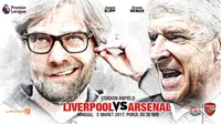 Liverpool vs Arsenal (Liputan6.com/Abdillah)