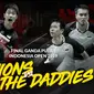 Final Indonesia Open 2018: Kevin Sanjaya/Marcus Gideon vs Hendra Setiawan/Mohammad Ahsan. (Bola.com/Dody Iryawan)