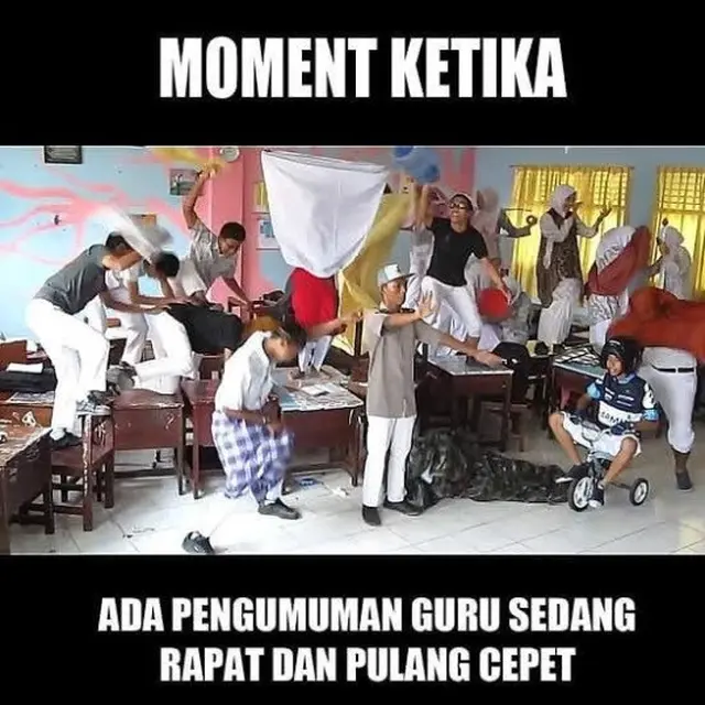 potret nyeleneh siswa