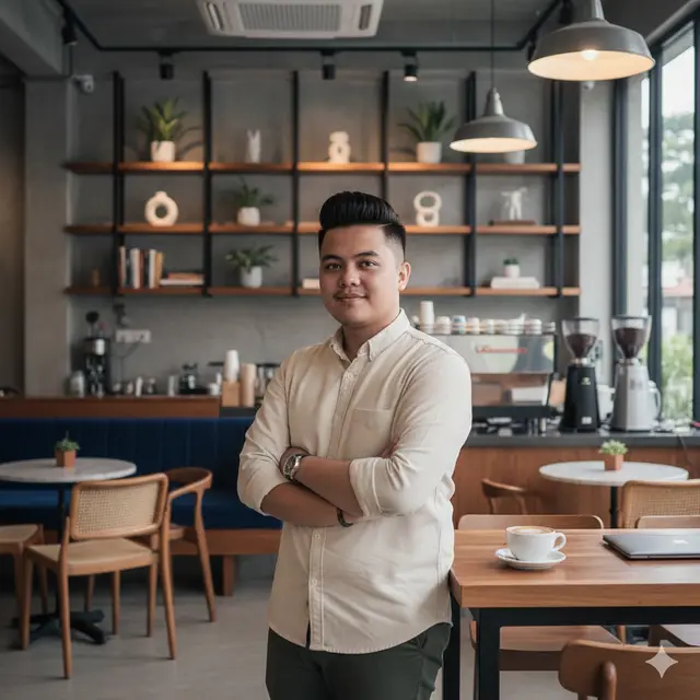 Model Rambut Pendek Pria Wajah Bulat