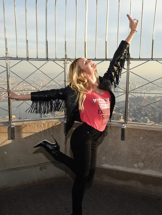 Candice pernah menjadi gadis sampul Vogue, Marie Claire, Elle dan GQ. (AFP/Bintang.com)