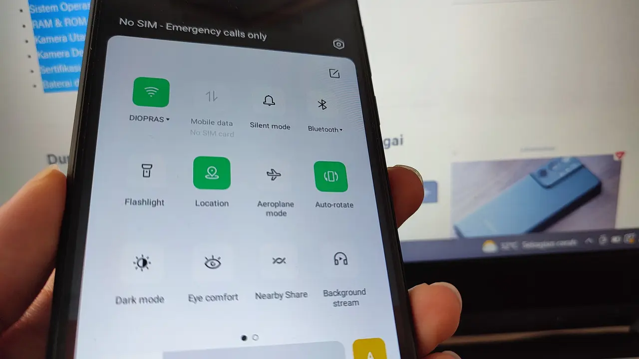Fitur Background Stream di Oppo A16k (Liputan6.com/Giovani Dio Prasasti)