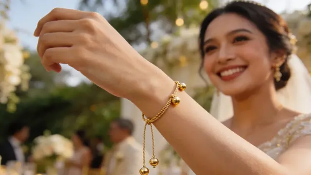 Gelang Emas Ringan