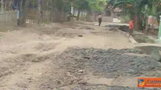 Citizen6, Bekasi: Jalan Desa Lenggah Sari, Kecamatan Cabang Bungin, Bekasi, rusak parah. (Pengirim: Ahmad Sodiqqin)
