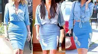 Keluarga Kardashian Pakai Baju Kembaran, Siapa Lebih Seksi?