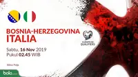 Kualifikasi Piala Eropa 2020 - Bosnia-Herzegovina Vs Italia (Bola.com/Adreanus Titus)